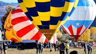 2023 Animas Valley Balloon Rally draws hotair balloon enthusiasts [upl. by Linders544]