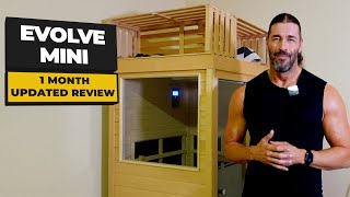 Sunstream Saunas Evolve Mini Infrared Sauna 1 Month Updated Review [upl. by Chappy]