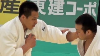 JUDO 穴井隆将 × 佐々木智哉 全日本柔道選手権2013429 [upl. by Rexanna]