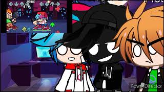 Boyfriend Pico and Soul Boyfriend react to Pico but funni [upl. by Clementis]