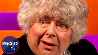 Top 10 Miriam Margolyes Outrageous Moments [upl. by Lenni]