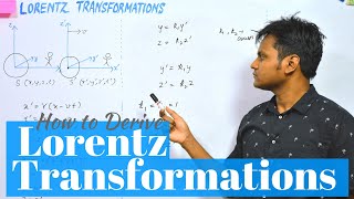 Derive Lorentz Transformations [upl. by Ardnasxela]