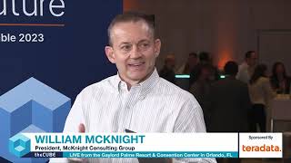 William McKnight Interview with theCUBE  Teradata Possible 2023 [upl. by Nahsab]