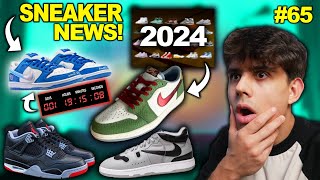 JORDAN LINEUP 2024 ist Crazy 😍👟  JORDAN 4 BRED erste Fotos 📸  Sneaker News 65 [upl. by Shandeigh]