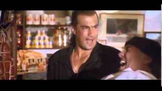 Steven Seagal is Detective Gino Felino in Out for Justice 1992 store fight scene [upl. by Zerlina]