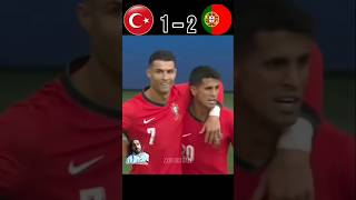 Portugal vs Turkey imaginary world cup ronaldo shorts football fyp foryou [upl. by Vezza]