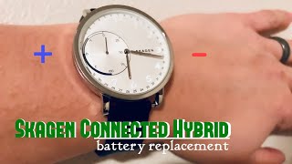 Skagen Connected Battery 🔋 Replacement [upl. by Bellanca]