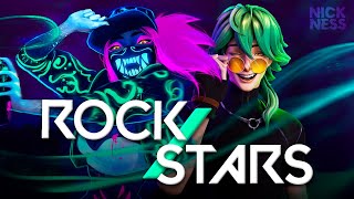 KDA vs HEARTSTEEL  ROCKSTARS Mixed Mashup  by Nickness [upl. by Joappa]