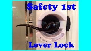 Safety 1st Lever Door Lock Review valuable tips given [upl. by Keyes763]