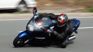 HONDA CBR1100XX Super BlackBird Cornering WINDING video movie [upl. by Cly281]