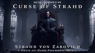 Strahd von Zarovich  Unofficial Curse of Strahd Soundtrack  1h TTRPG Dark Cello Theme  Loop [upl. by Nnalorac378]