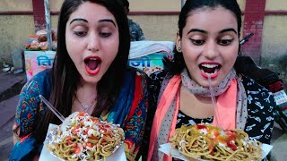 Chow Mein Eating Challenge  Indian Street Food  Eating Competition  Noodles Challenge [upl. by Ziana]