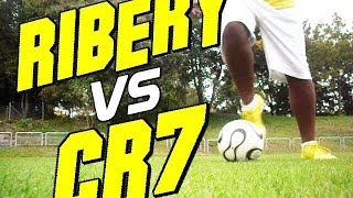 ║►SHOWDOWN◄║★☆DUELL DER TRICK GIGANTEN★☆RIBERY VS CR7 FUSSBALL FREESTYLE DRIBBELN NEYMAR FIFA STREET [upl. by Noivad846]