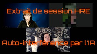 168  Extrait de session autointerférence par lIA  Hypnose régressive Marjorie C [upl. by Yklam727]