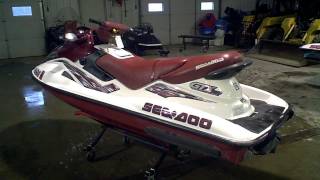 1998 Sea Doo GTX Limited 951 Carb 130 Hours LOT 1091A [upl. by Roban]