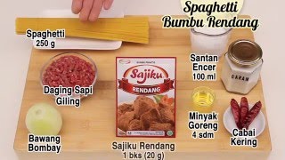 Dapur Umami  Spaghetti Bumbu Rendang [upl. by Enobe]