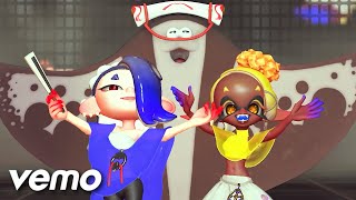 ♪ Anarchy Rainbow 𝓖𝓻𝓪𝓷𝓭 𝓕𝓮𝓼𝓽 🌈 Caitlin Koi Lyric Video  Splatoon 3 [upl. by Tadd]