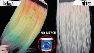 REMOVING HAIR COLOR NO BLEACH  BAKING SODA [upl. by Enamrahc]