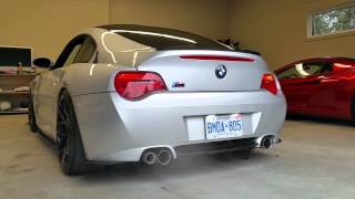 Bmw z4m coupe RPI exhaust startup and rev [upl. by Karlee]