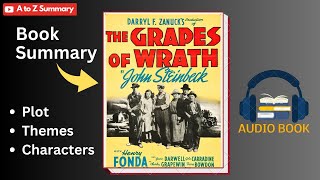 The Grapes of Wrath Book Summary amp Analysis  Plot  Themes  Characters  Audiobook amp Reviews [upl. by Mosa]