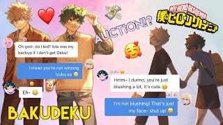 Bakugo wins Deku for a whole day 🧡💚  BakuDeku day trip date  MHA Texting Story [upl. by Eileme]