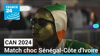 CAN 2024  match choc SénégalCôte dIvoire ce lundi • FRANCE 24 [upl. by Anemaj]