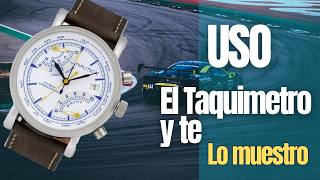 Así funciona el Taquímetro en un Reloj Cronógrafo y te lo muestro [upl. by Coughlin]