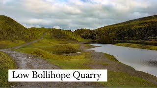 Exploring Low Bollihope Quarry and Lake in the North Pennines [upl. by Eecak]