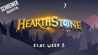 ECAC Hearthstone week 5 [upl. by Ailad248]