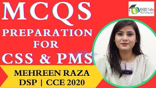 MCQs Preparation for CSS amp PMS  DSP Mehreen Raza  Khudi Talks [upl. by Burley]