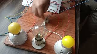 To Assemble a Household Circuit Comprising Three Bulbs Three onoff Switch physics 2024 [upl. by Arad]