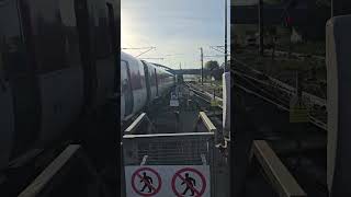 CLASS 801 207 ARRIVING INTO PETERBOROUGH WITH HORN 23RD OCTOBER 2O24 [upl. by Arnaud]