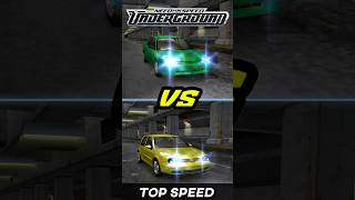 Dodge Neon vs Volkswagen Golf  Top Speed Test  NFS Underground 1 2003 nfs nfsunderground [upl. by Ama]