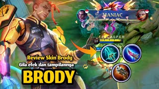 BRODY CHAMPIONS SKIN BUILD BRODY PALING SAKIT 2024 MOBILE LEGENDS [upl. by Uwkuhceki752]