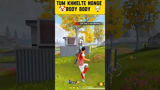 IMPOSSIBLE 🍷🍷tum khhelte honge body funny freefire [upl. by Pack518]