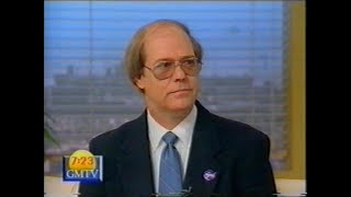 Bob Oechsler talking about aliens 28th Sept 1993 GMTV [upl. by Ythomit]