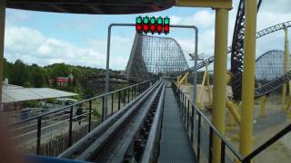 Rollercoaster  Desert Race  Heide Park Soltau [upl. by Adnoral925]