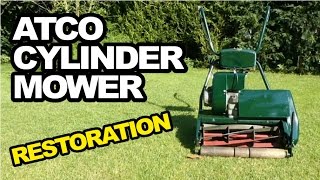 ATCO Cylinder Lawnmower Restoration  Self Propelled [upl. by Woermer409]