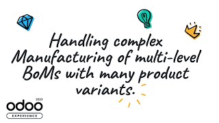 Handling complex Manufacturing of multilevel BoMs with many product variants [upl. by Michaeu]