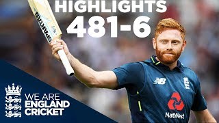 England Smash World Record 4816  England v Australia 3rd ODI 2018  Highlights [upl. by Manchester]