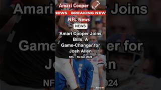 NFL News Amari Cooper Joins Bills nfl nflnews amaricooper shorts [upl. by Gabrielle181]