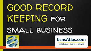 Whats important for Good Record Keeping in business [upl. by Nitnert499]