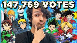 I Asked 145769 People to Vote for the BEST ANIME EVER [upl. by Crescint]