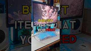 Budget Tech Items That You Need artisankeycaps keycaps mechanicalkeyboard gamingsetup keyboard [upl. by Amador]