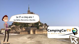 Tourisme en campingcar dAurélie  MontSaintMichel [upl. by Ycnaf]