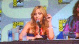 Voice over actors Rob Paulsen and Tara Strong at SDCC2011 [upl. by Hsihsa]