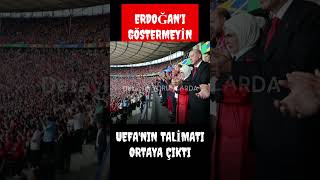 ERDOĞANı GÖSTERMEYİN sondakika euro2024 bizimçocuklar [upl. by Anurb58]