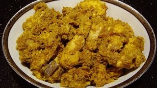 Kosha Mangsho  Bengalistyle Sauteed Chicken  Bengali Home Cooking [upl. by Nafri]