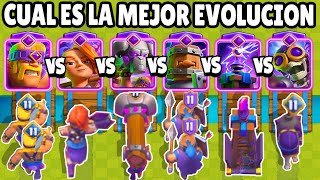 CUAL ES LA MEJOR CARTA EVOLUCIONADA  OLIMPIADAS de EVOLUCIONES  NUEVAS CARTAS  CLASH ROYALE [upl. by Betteanne229]