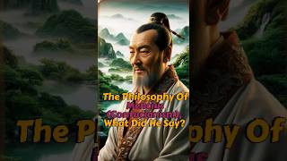 The Philosophy Of Mencius Confucianism What Did He Say [upl. by Hays]